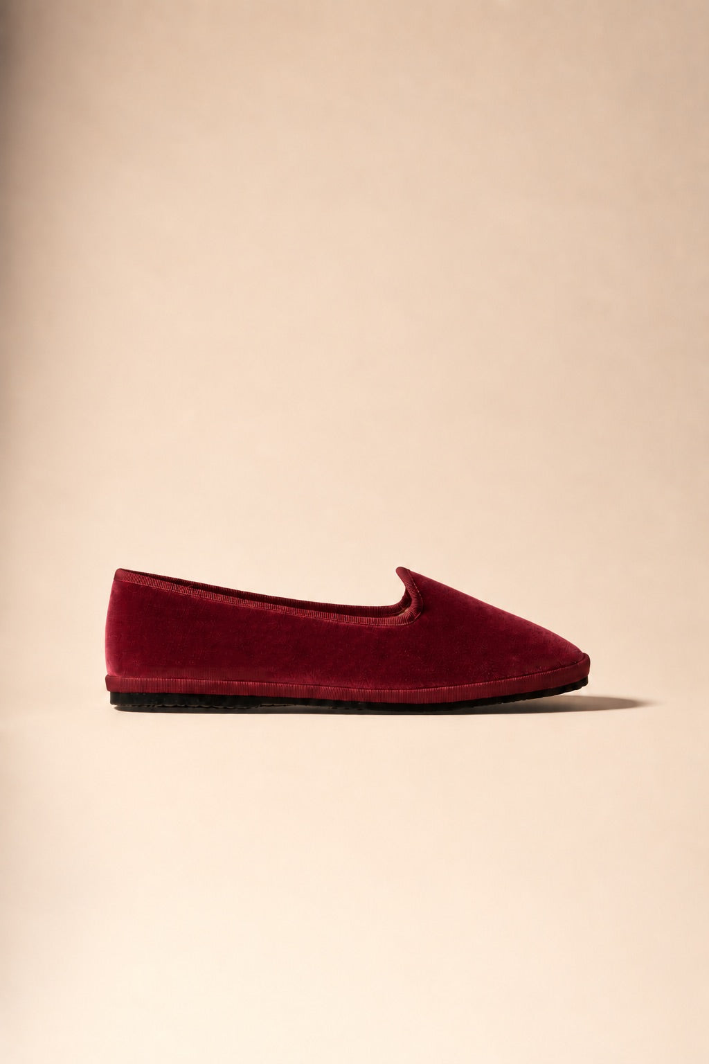Friulane Classiche in velluto Burgundy