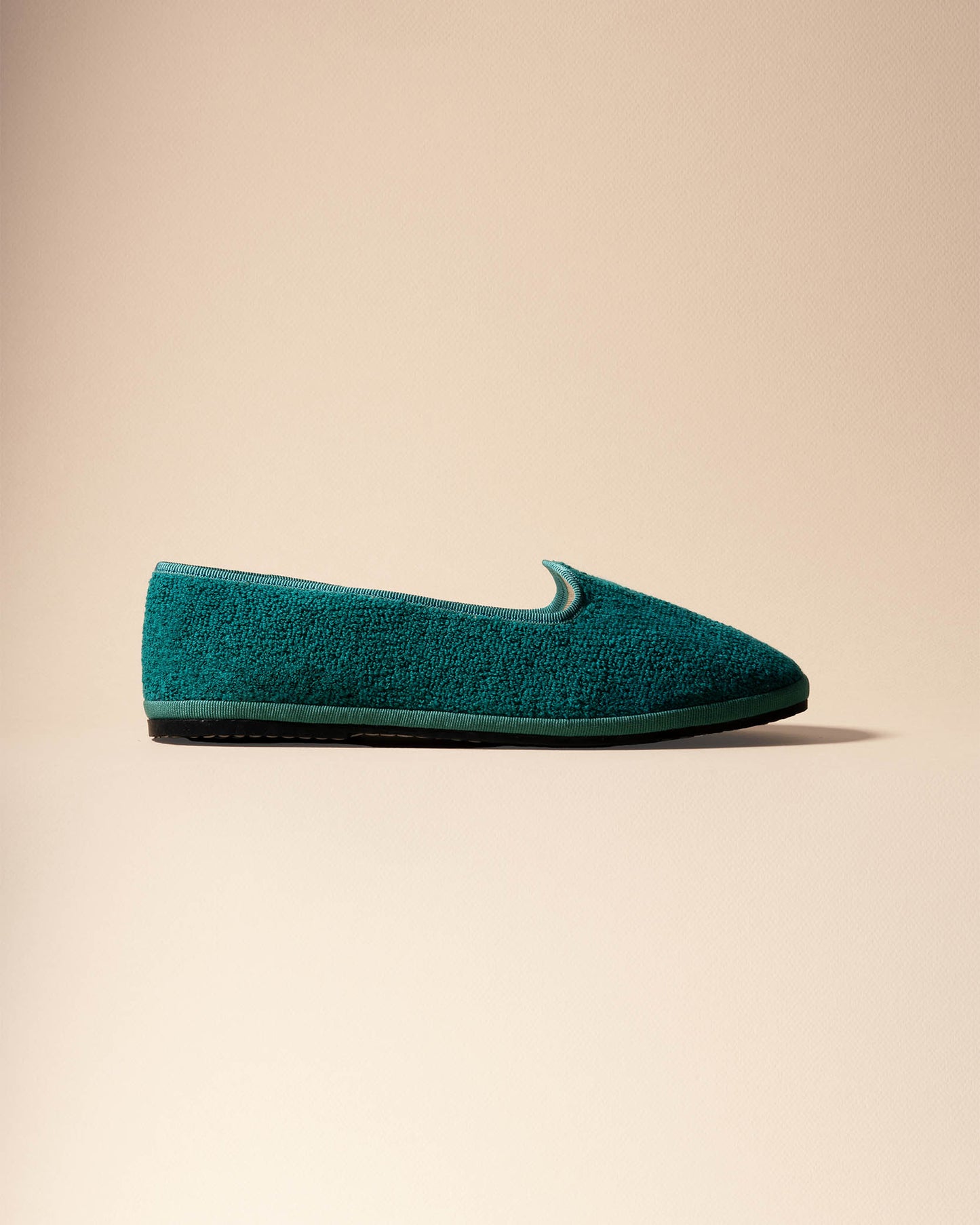 Friulane Classiche in spugna verde petrolio