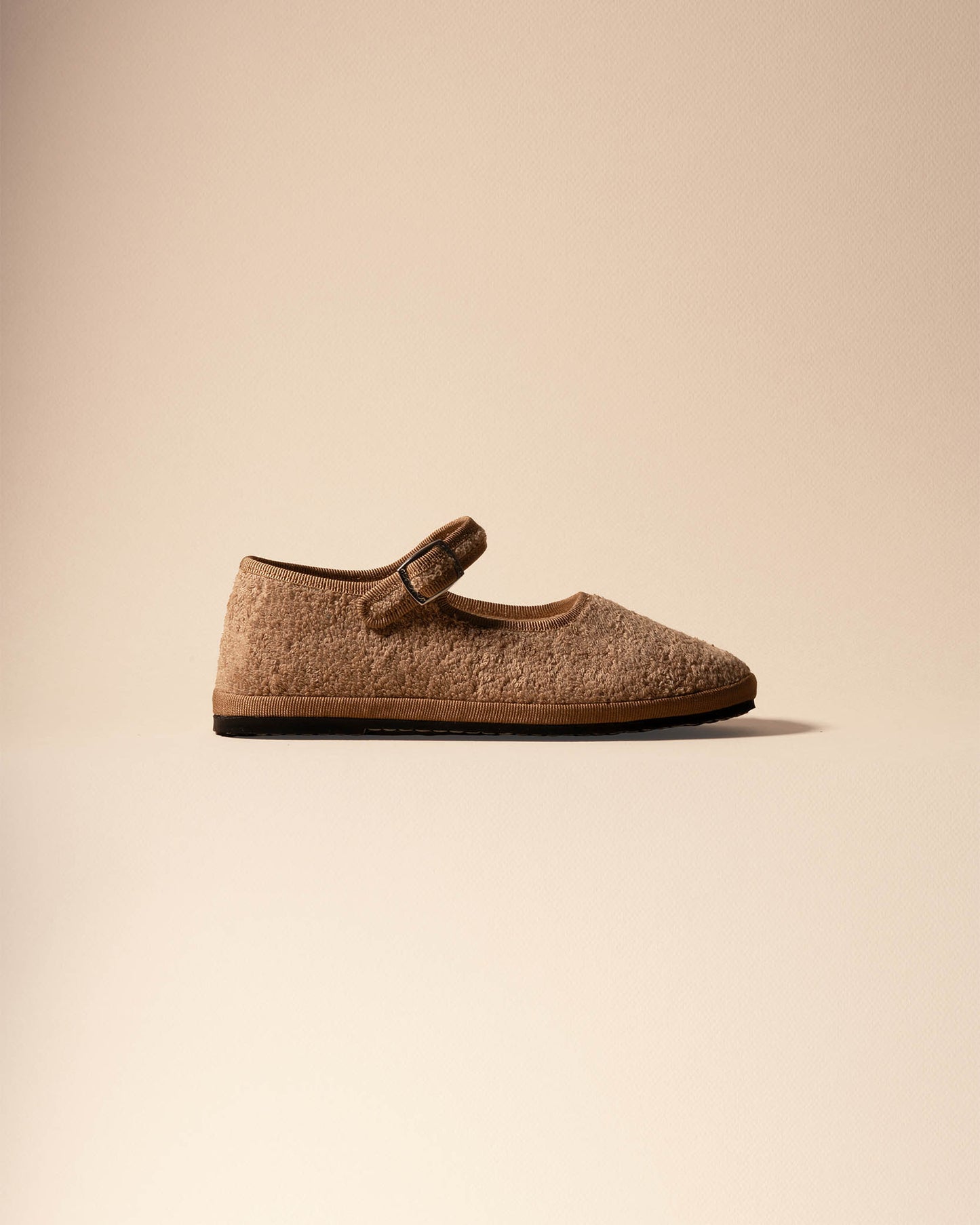 Friulane Mary Jane in spugna beige