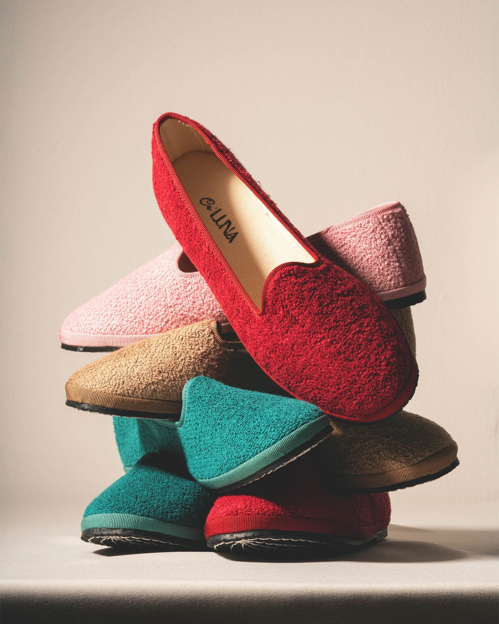Friulane Classiche in spugna burgundy