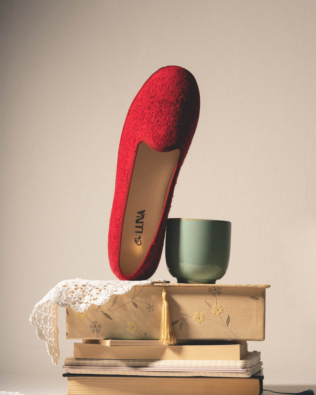 Friulane Classiche in spugna burgundy