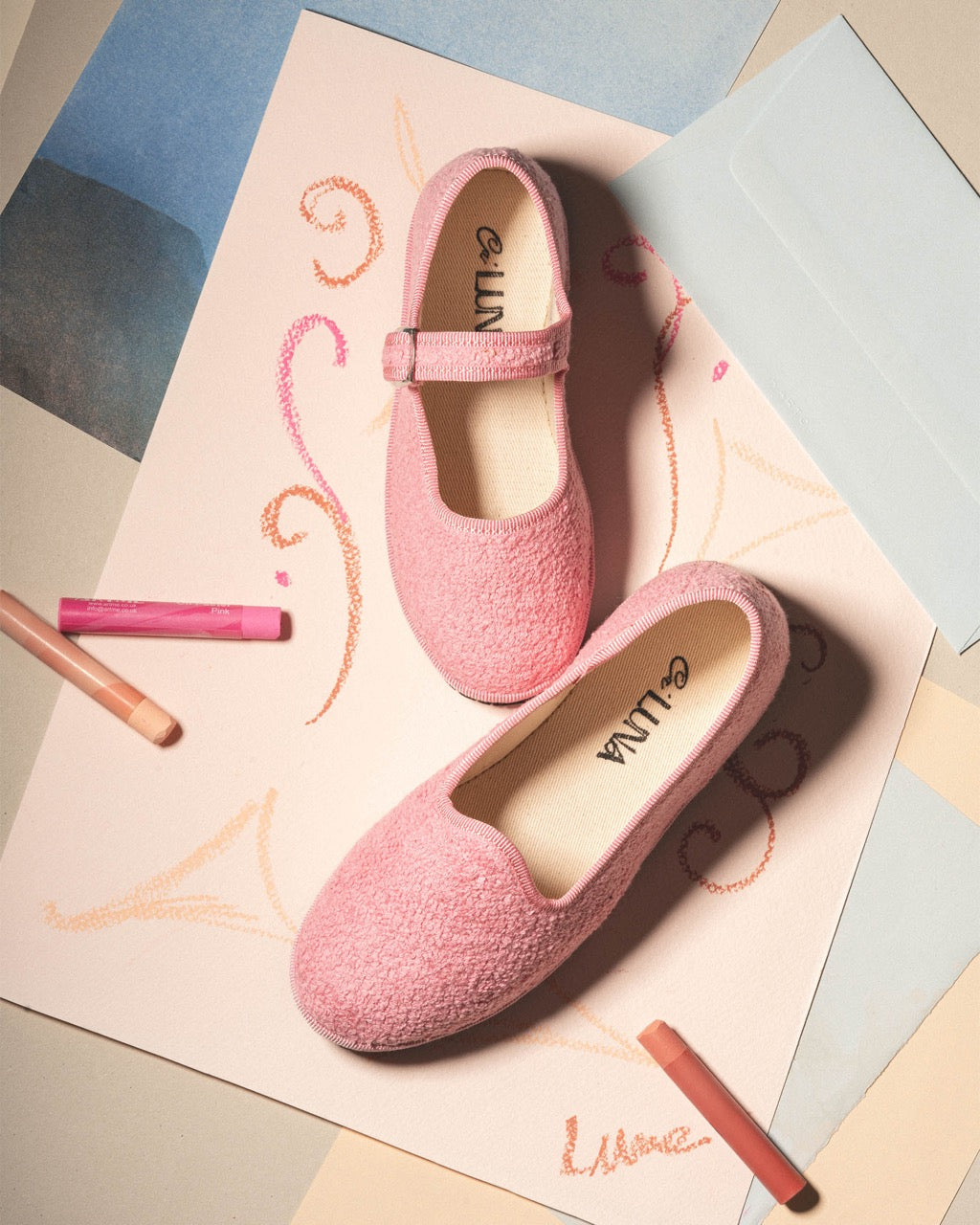 Friulane Classiche in spugna rosa
