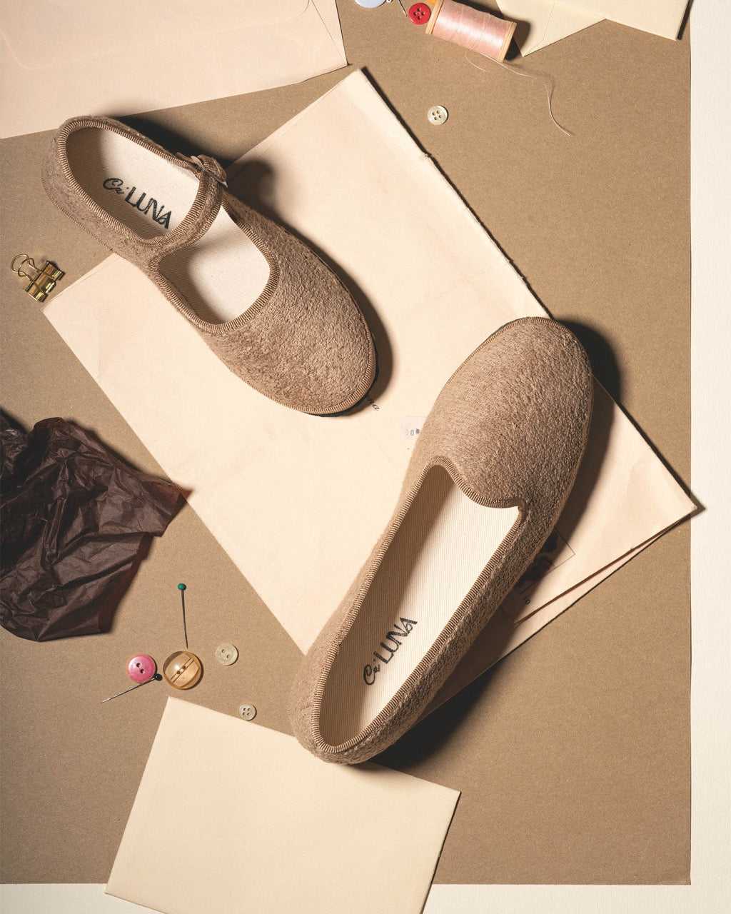 Friulane Classiche in spugna beige