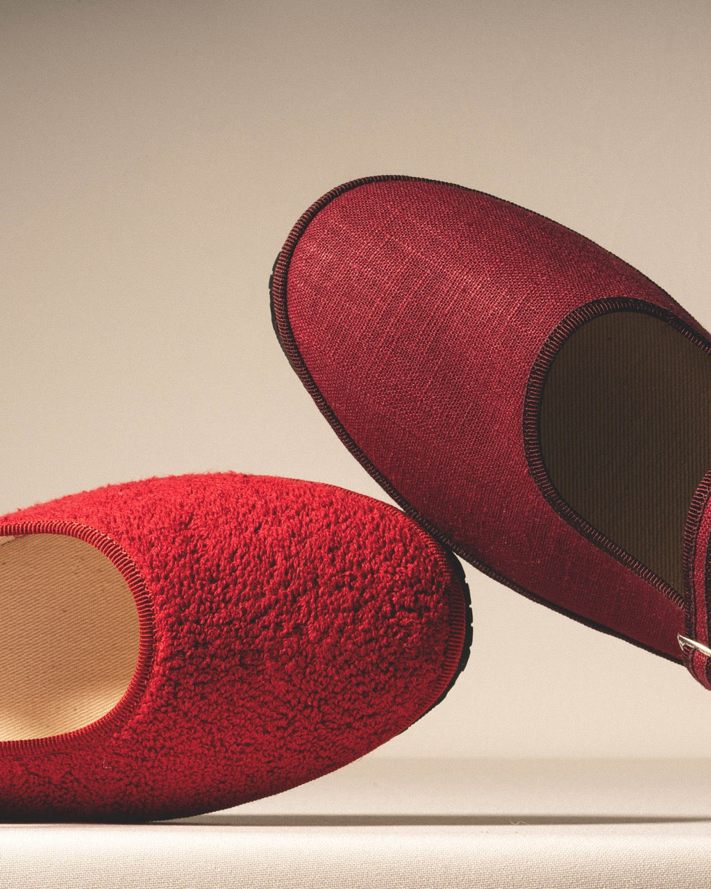 Friulane Classiche in spugna burgundy