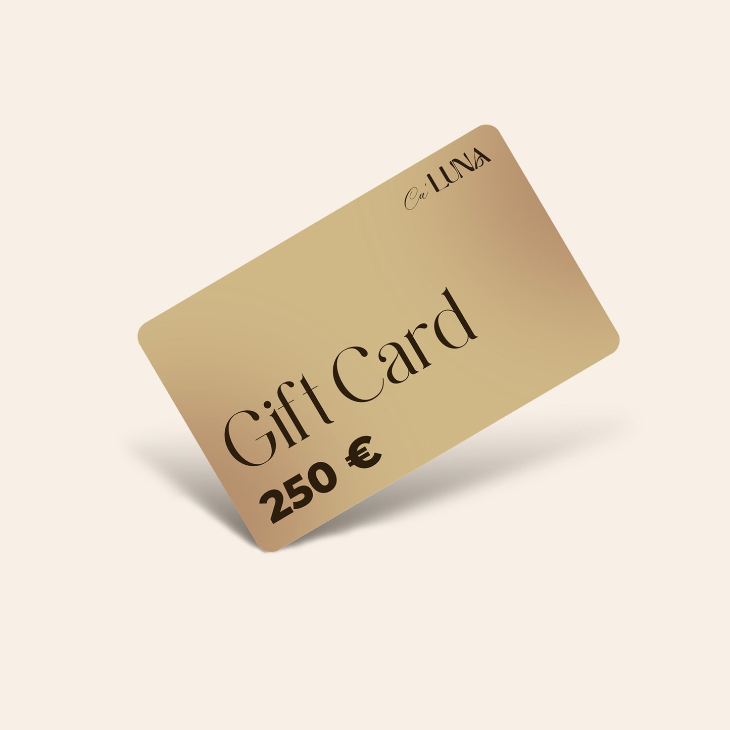 Gift Card Cà Luna Venice