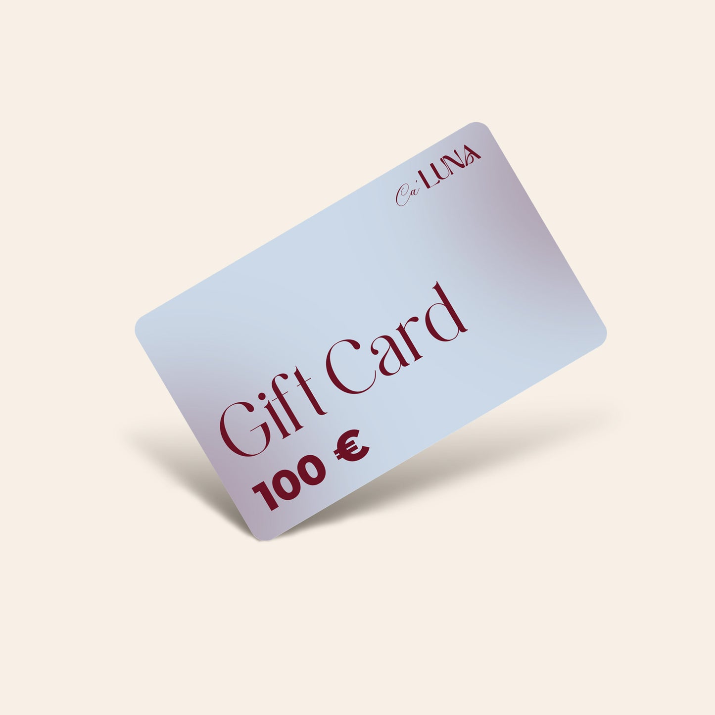 Gift Card Cà Luna Venice
