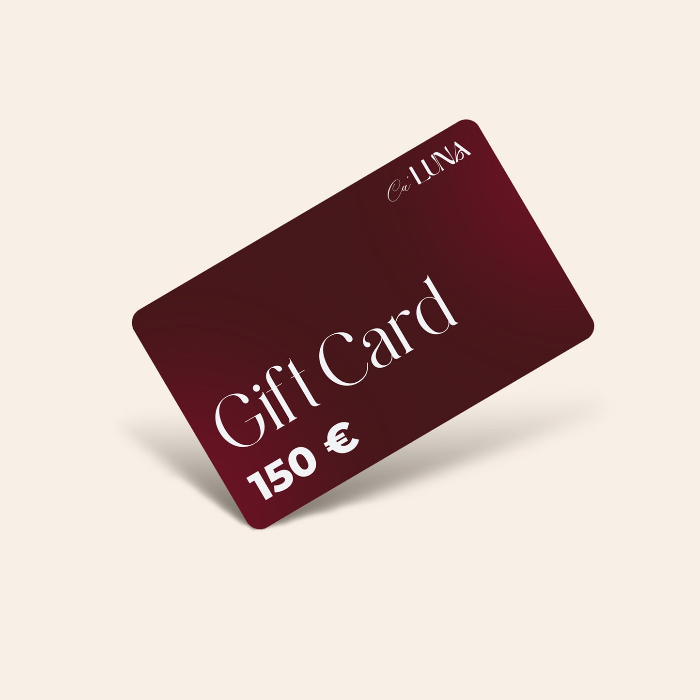 Gift Card Cà Luna Venice