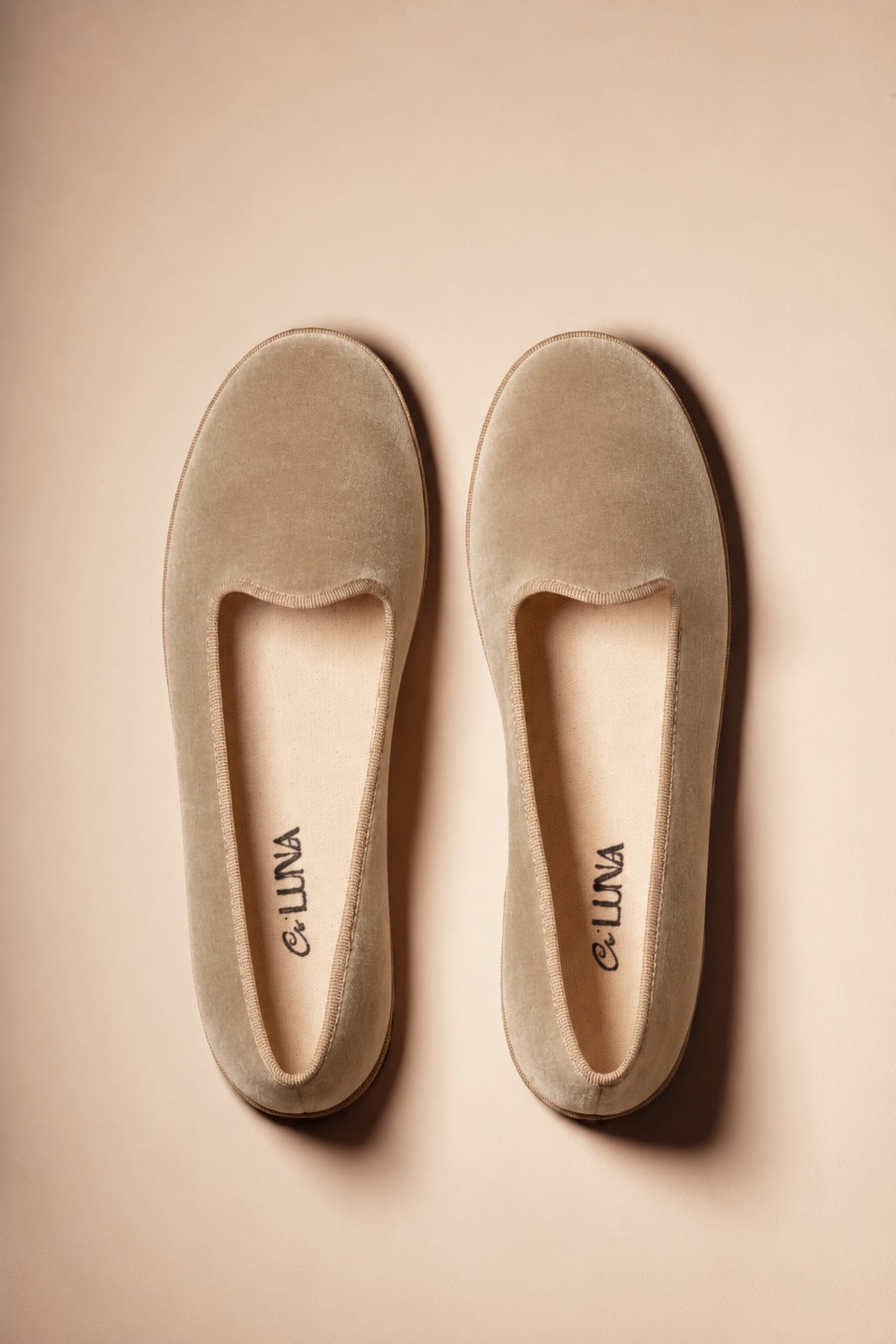 Friulane Classiche in velluto Beige